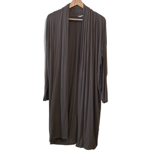 SERAPHINE GREEN LONG OPEN CARDIAN SWEATER / DUSTER . Size S